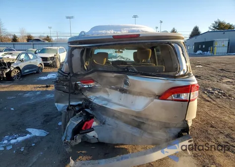 2012 Nissan Quest S from USA, damaged, VIN JN8AE2KP1C9032925